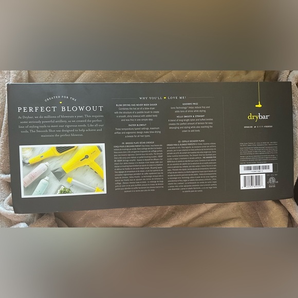 Drybar The Smooth Shot Paddle Brush Blow Dryer. - Picture 4 of 8